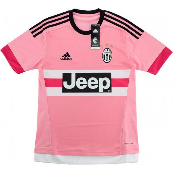 Camiseta Juventus Replica Segunda Ropa Retro 2015 2016 Rosa